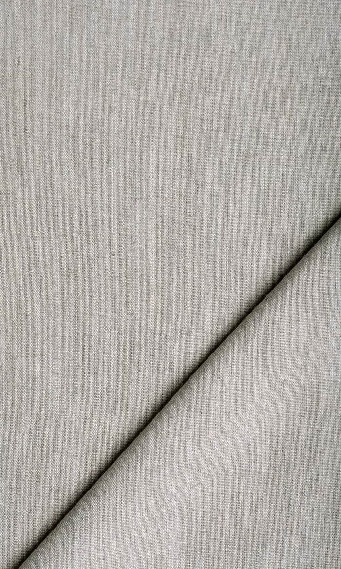 Plain Linen Texture Pinch Pleat, Rod Pocket, Eyelet Curtains (Pale Grey)