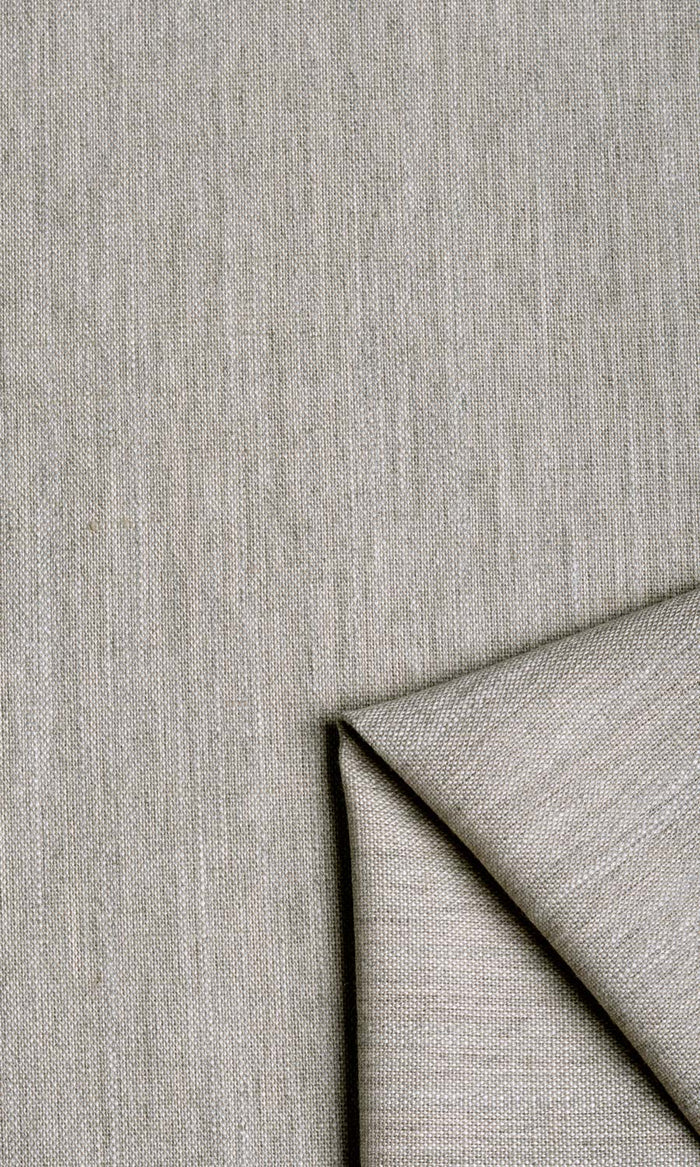 Plain Linen Texture Drapery (Pale Grey) Extra Long Short Wide
