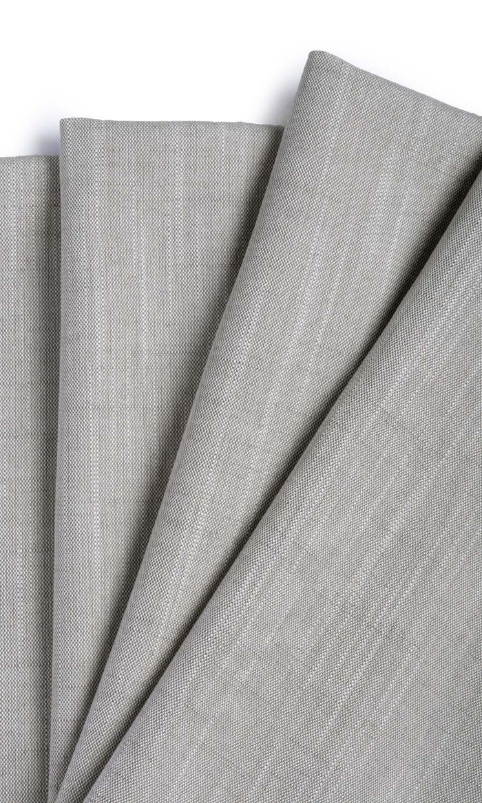 Plain Linen Texture Home Textile Fabric Material By the Metre (Warm Grey)