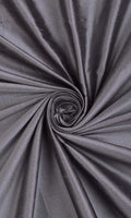 Shantung Silk Home Décor Fabric By the Metre (Grey/ Purple)