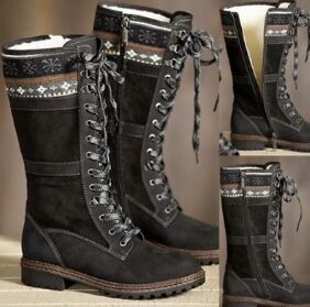 Plus Size Warm Cotton Boots