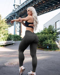 Pocket Yoga Pants Elastic Skinny Fit
