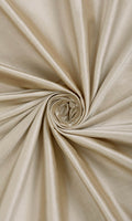 Shantung Silk Drapery (Ecru/ Tan Brown)