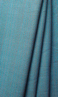 Cotton Curtain Panels (Blue)