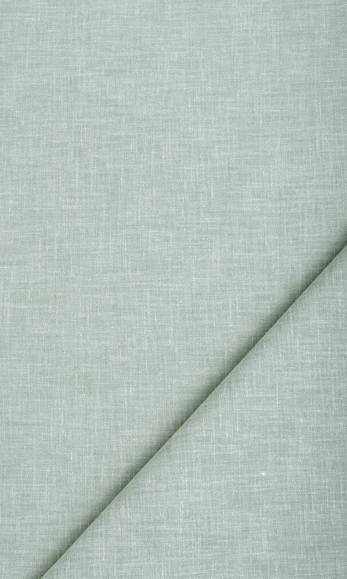 Poly-Cotton Blend Home Textile Fabric Material By the Metre (Mint Blue/ Green)
