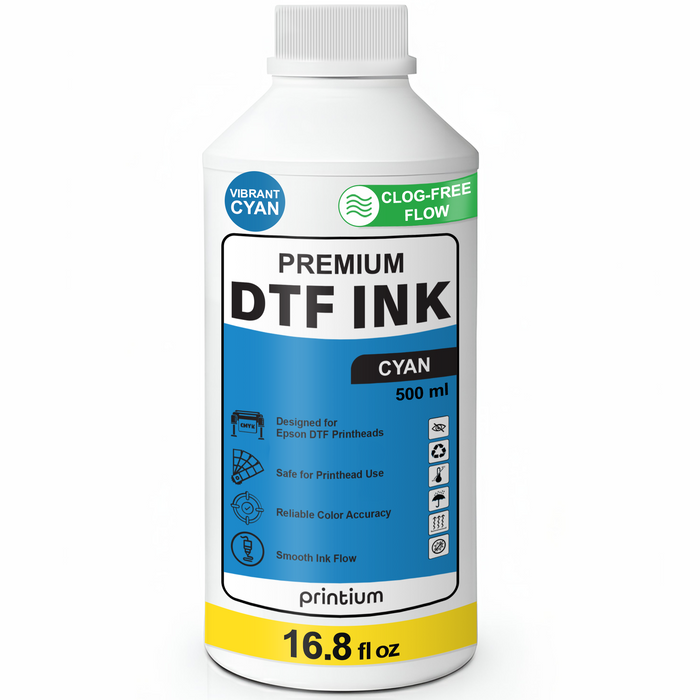 Premium DTF Ink - 500 ml (16.9 fl oz)
