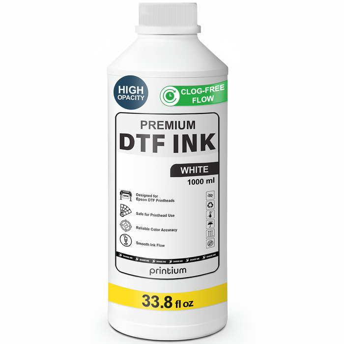 Premium DTF Ink - White 1 Liter