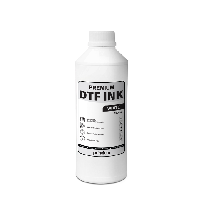 Premium DTF Ink - White 1 Liter