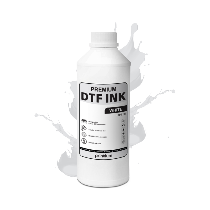 Premium DTF Ink - White 1 Liter