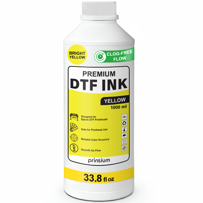 Premium DTF Ink - Yellow 1 Liter