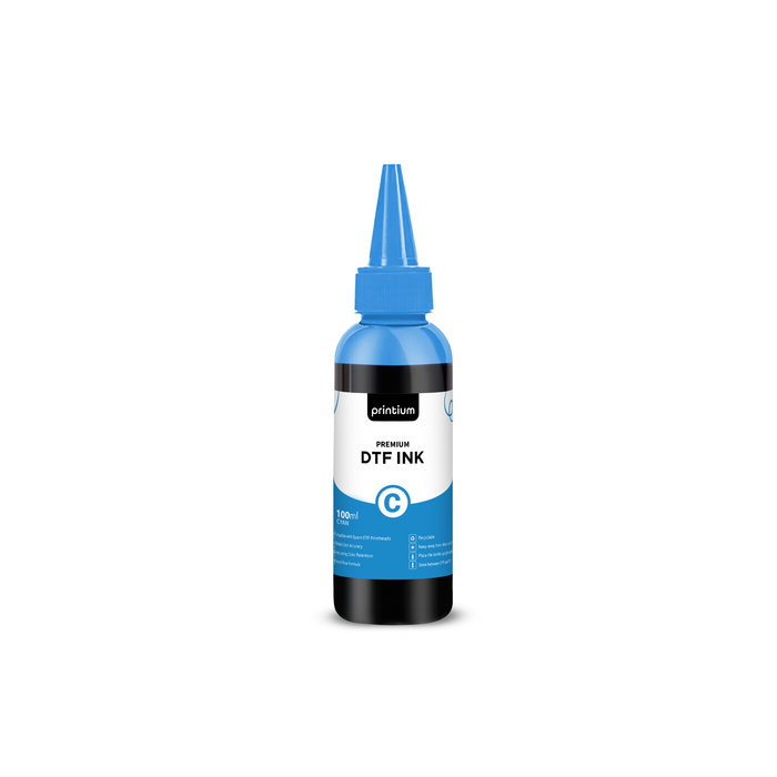 Premium DTF Ink Set - 6×100 ml (3.38 fl oz), CMYKWW