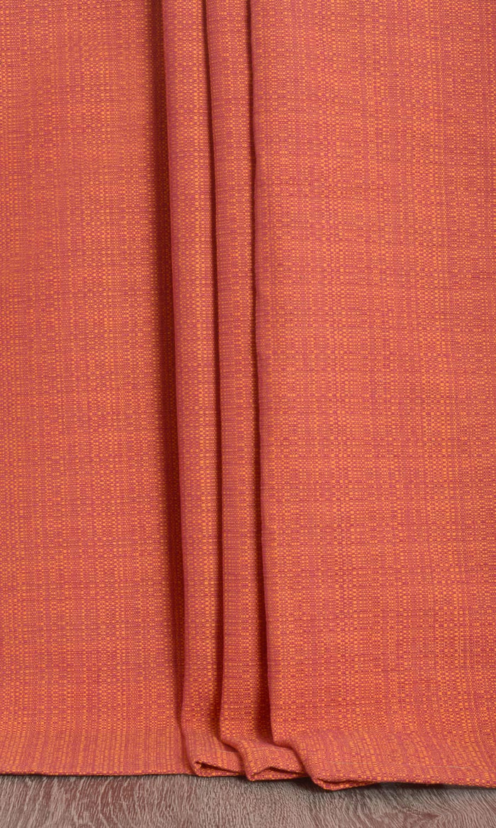 Cotton Fabric Material By the Metre (Orange Red)