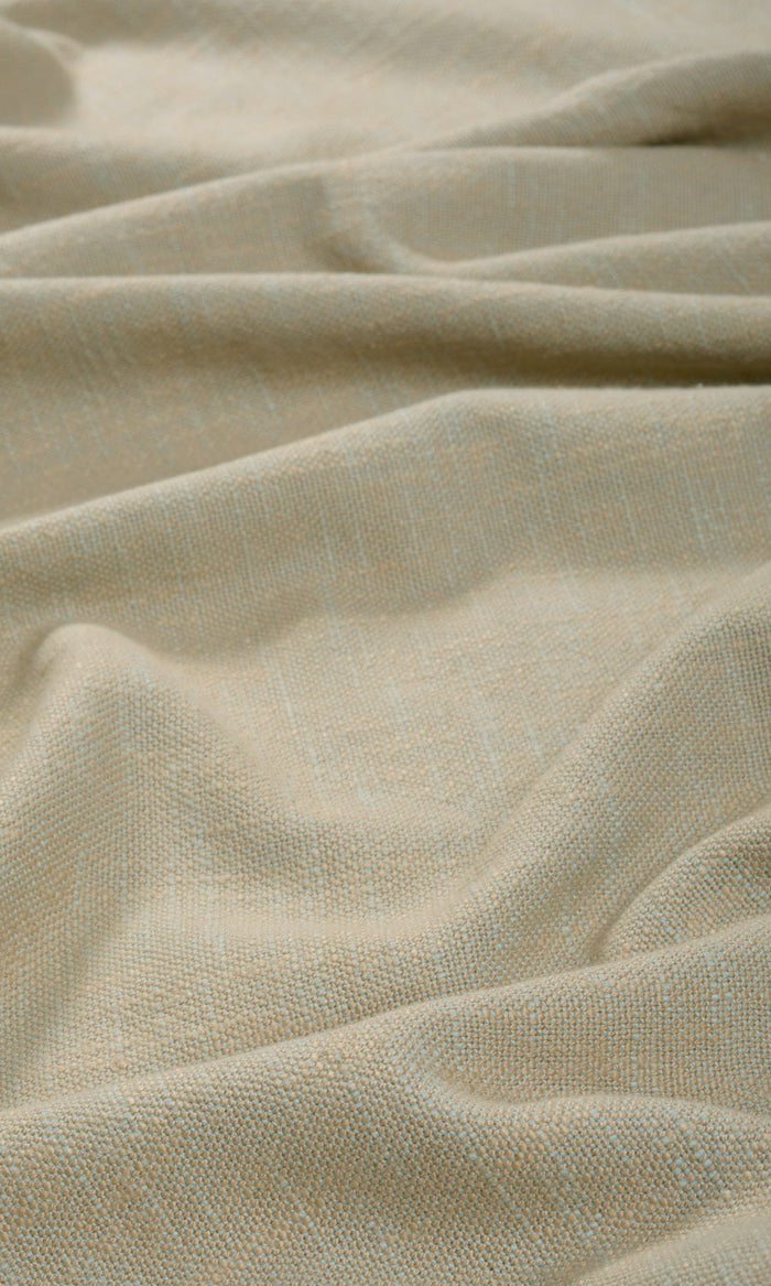 Plain Cotton Any Size Style Curtains (Brown/ Beige)