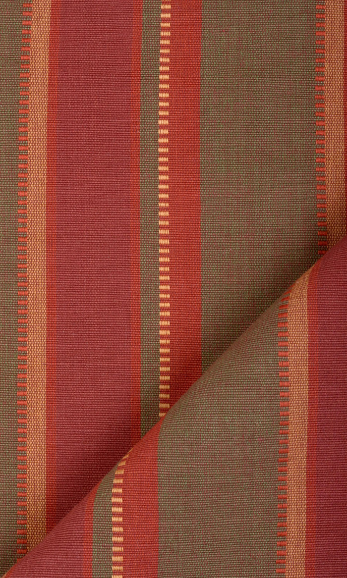 Cotton Made-to-Measure Curtains (Red/ Green)