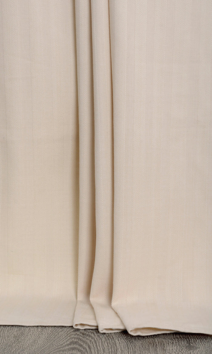 Cotton Curtains for Living, Bedroom, Kitchen, Bathroom (Ivory Cotton)