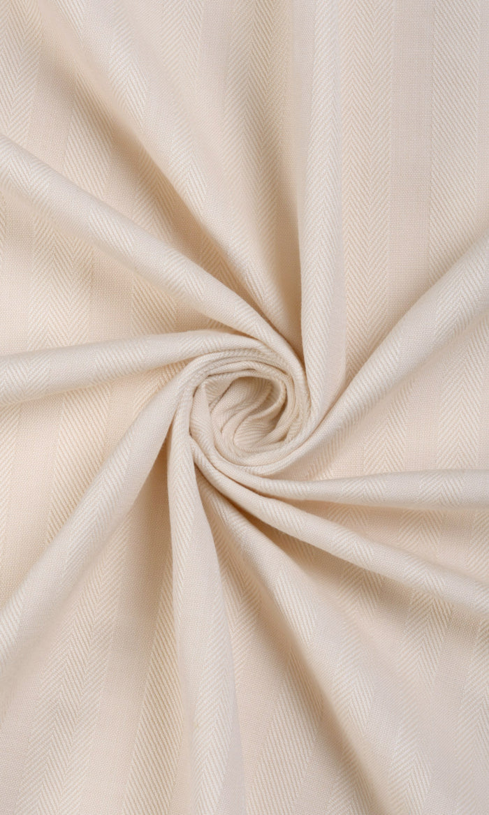 Cotton Curtains (Ivory Cotton) Extra Long Short Wide