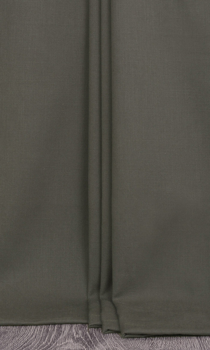 Linen Rich Pinch Pleat, Rod Pocket, Eyelet Curtains (Charcoal Grey)