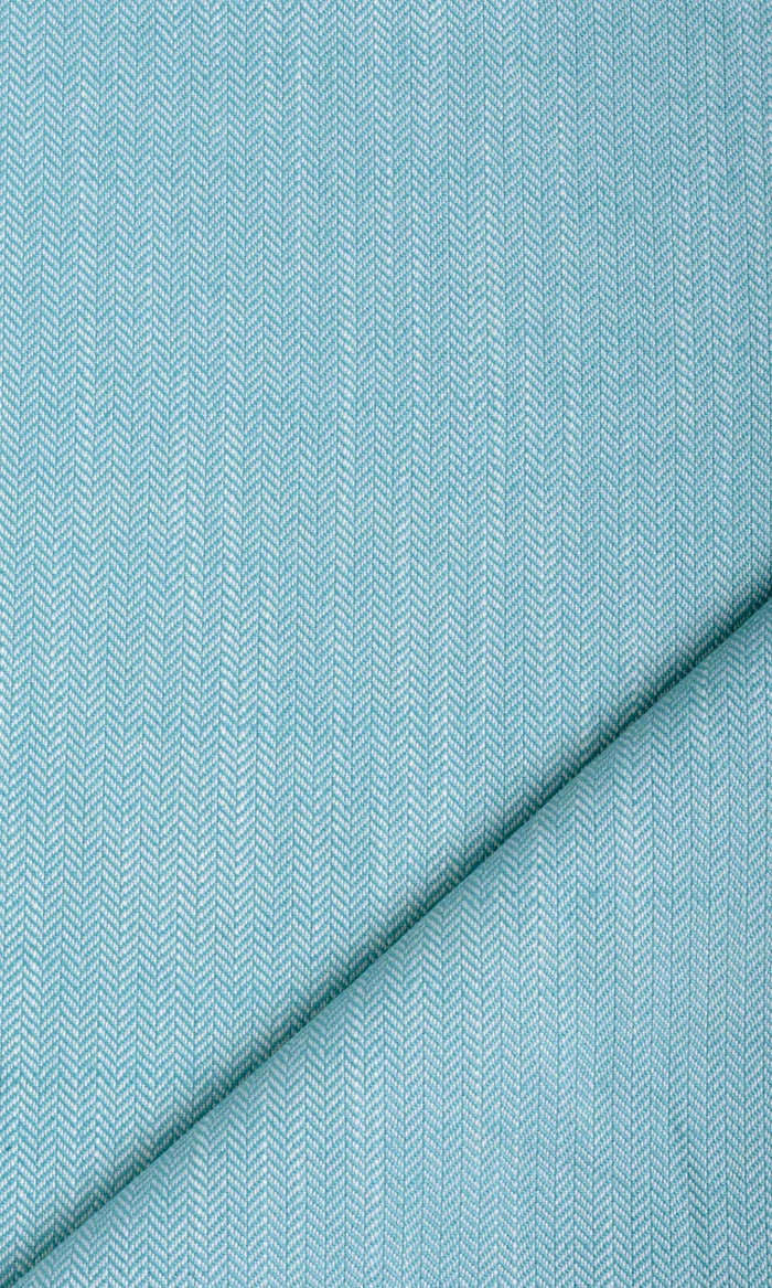 Herringbone Textured Curtains / Drapes / Window Drapery Panels (Blue)