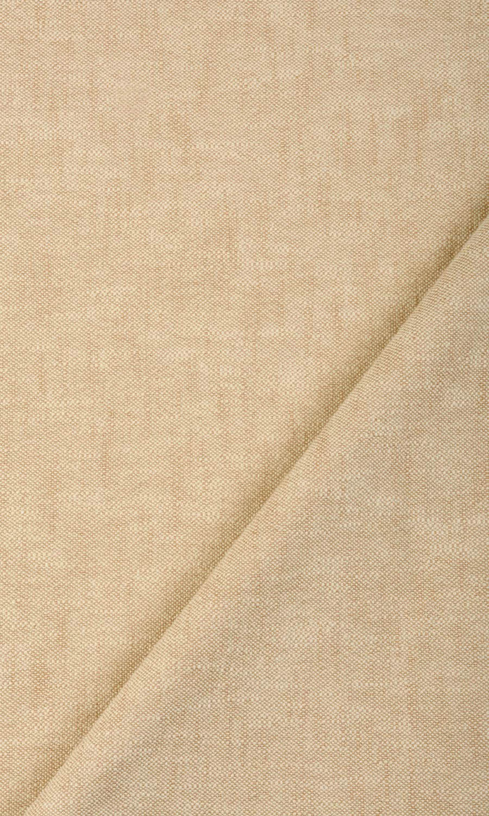 Plain Cotton Pinch Pleat, Rod Pocket, Eyelet Curtains (Pale Beige/ Tan Brown)