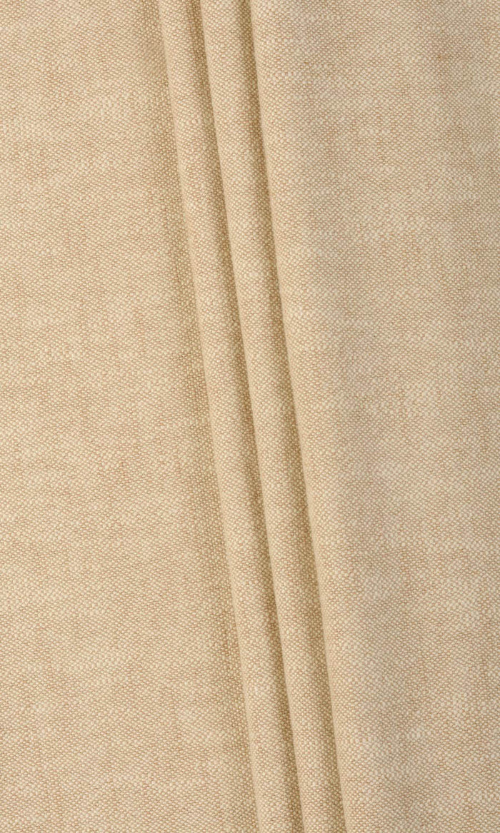 Plain Cotton Drapery (Pale Beige/ Tan Brown) Extra Long Short Wide