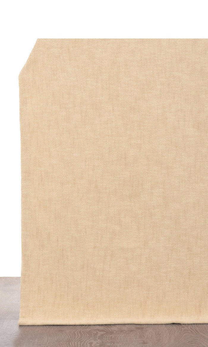 Plain Cotton Curtains / Drapes / Window Drapery Panels (Pale Beige/ Tan Brown)