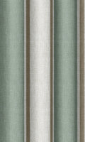 Striped Home Décor Fabric By the Metre (Blue/ Brown/ White)