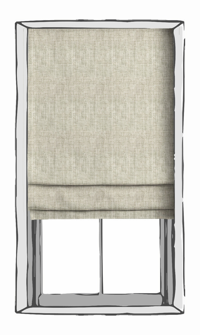 Herringbone Print Pinch Pleat, Rod Pocket, Eyelet Curtains (Beige/ White)