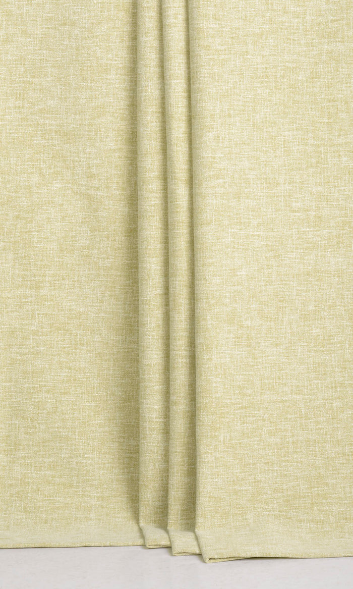 Poly-Cotton Blend Made-to-Measure Curtains (Pale Green)