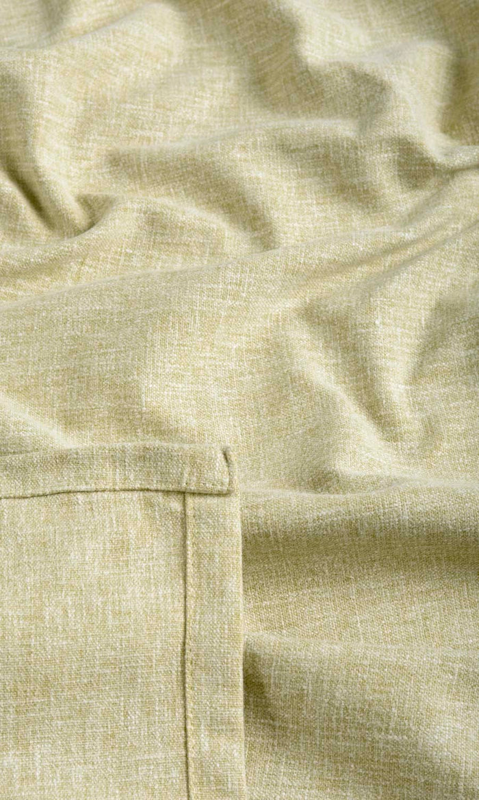 Poly-Cotton Blend Any Size Style Curtains (Pale Green)