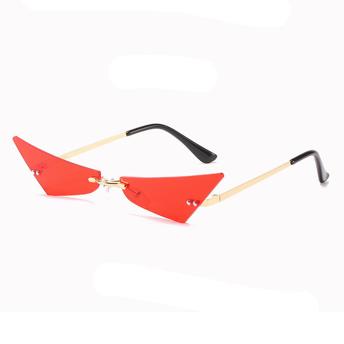 Retro Triangle Cat Eye Sunglasses — Unisex