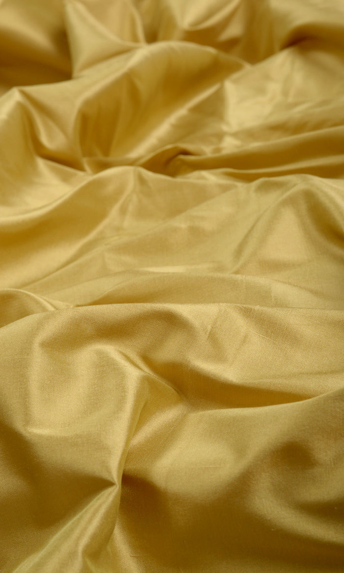 Shantung Silk Drapes (Ochre/ Mustard Yellow) Extra Long Short Wide