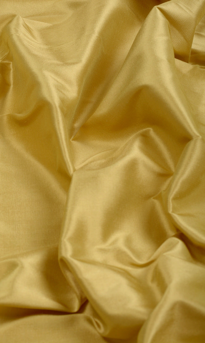 Shantung Silk Curtains / Drapes / Window Drapery Panels (Ochre/ Mustard Yellow)