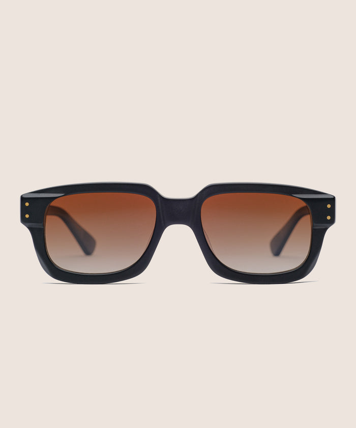 johann wolff rindt matte black light sunglasses #color_matte-black-brown