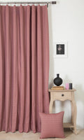 Cotton Home Décor Fabric By the Metre (Pink/ Grey)