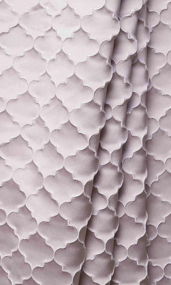 Silk Blend Home Décor Fabric By the Metre (Pastel Pink)