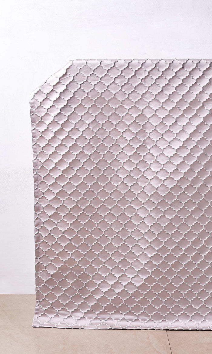 Silk Blend Window Treatments Fabric By the Metre (Pastel Pink)