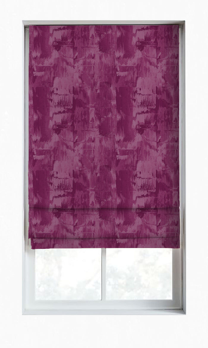Dimout Striped Home Décor Fabric By the Metre (Pink)