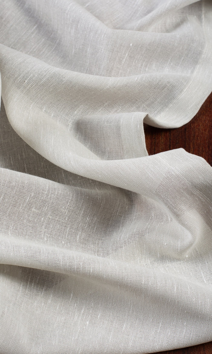 Plain Sheer Home Décor Fabric By the Metre (Warm Gray)
