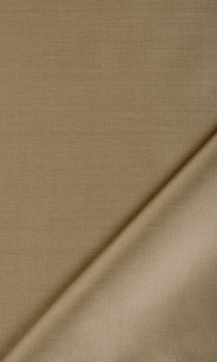 Shantung Silk Made-to-Measure Curtains (Brown)