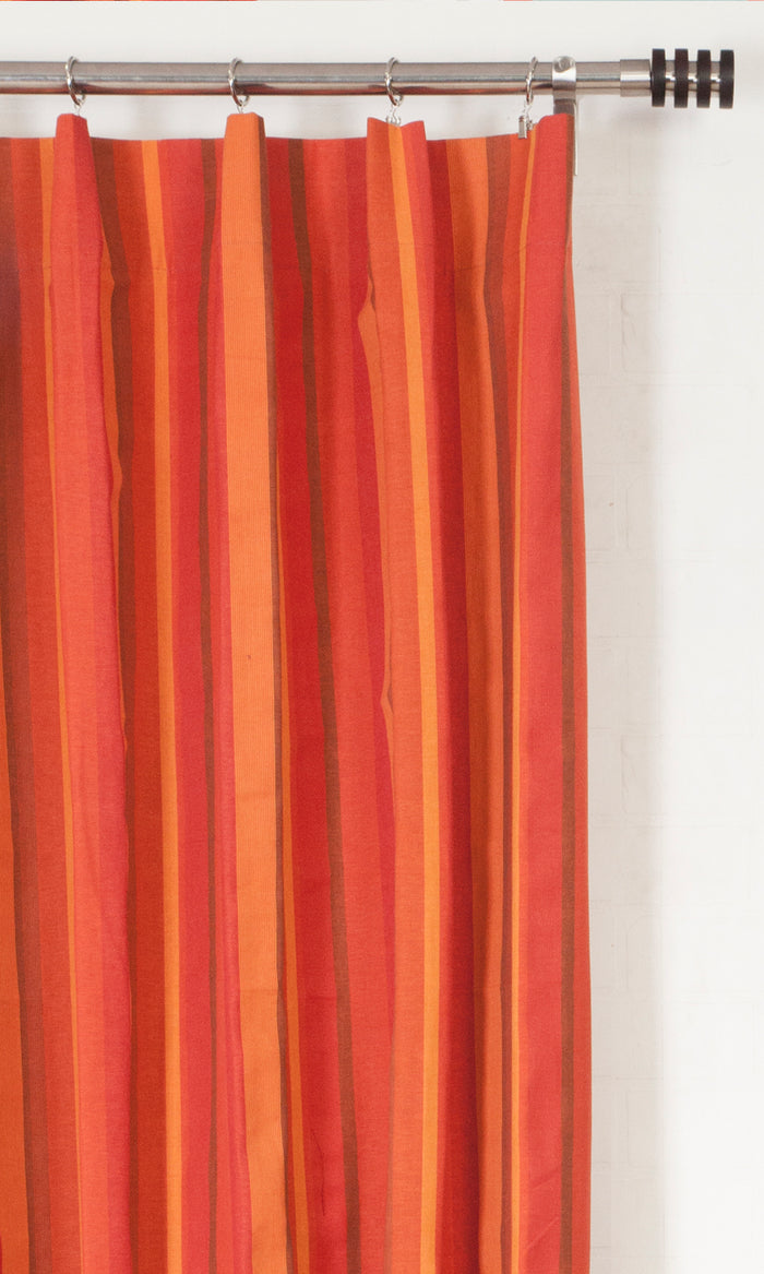 Cotton Home Textile Fabric Material By the Metre (Orange)