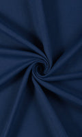 Plain Cotton Home Décor Fabric By the Metre (Navy Blue)
