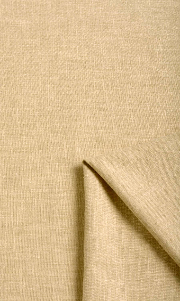 Linen Texture Fabric Material By the Metre (Wheat Beige)