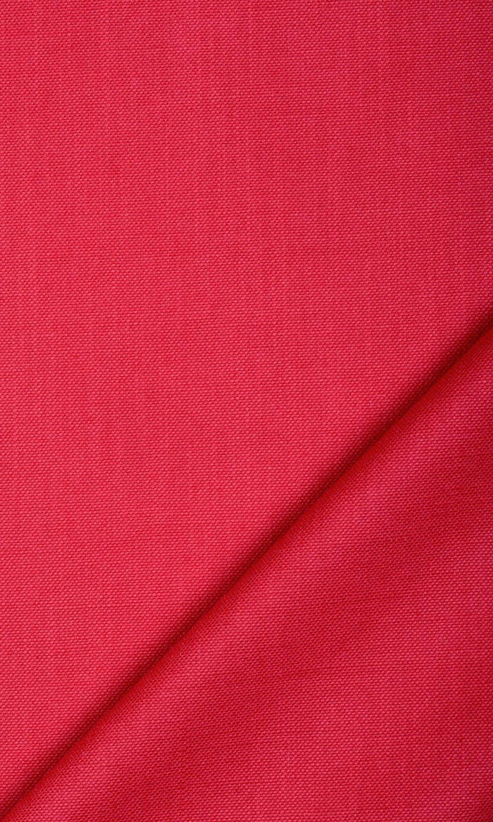 Plain Fabric By the Metre for Curtains & Drapes (Raspberry Red)