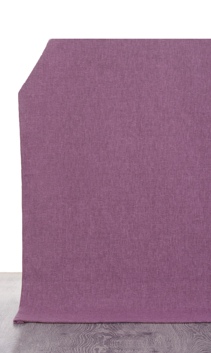 Linen-Blend Made-to-Measure Curtains (Lilac Purple)