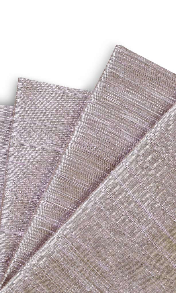 Dupioni Silk Curtains for Living, Bedroom, Kitchen, Bathroom (Silvery Pink)