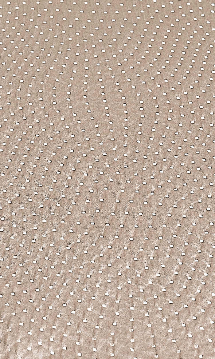 Silk-Blend Home Textile Fabric Material By the Metre (Caramel Brown)