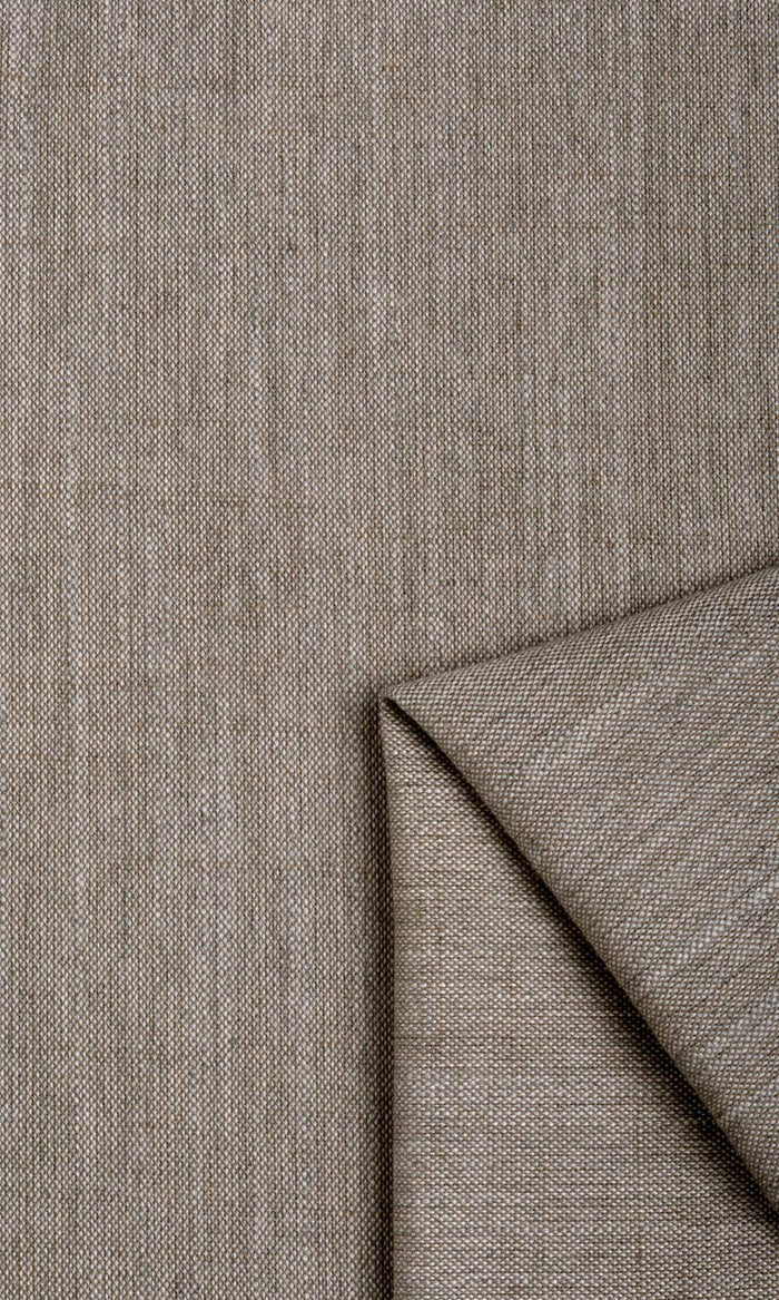 Plain Linen Texture Curtains (Taupe/ Brown) Extra Long Short Wide