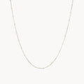Satellite Chain in sterling silver