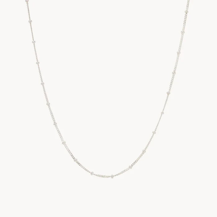 Satellite Chain in sterling silver