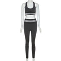 Seamless Knitted Yoga Fitness Suit